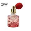 Feiner Nebel Parfümflasche 10ML Vintage Airbag-Flasche Tragbar Nachfüllbar Duft Glas Leerer Zerstäuber Sprühflasche für Reisen Dekorative