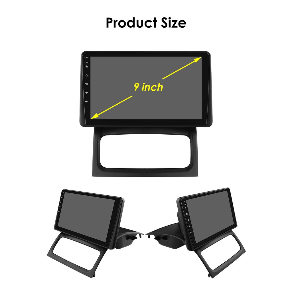 Hizpo Android 13 Automobilinis Radijas Renault Clio 2 2000-2012 belaidis CarPlay Android Auto 2din automobilinis Išmanusis Ekranas Bluetooth Autoradijas DVR Kamera RDS FM