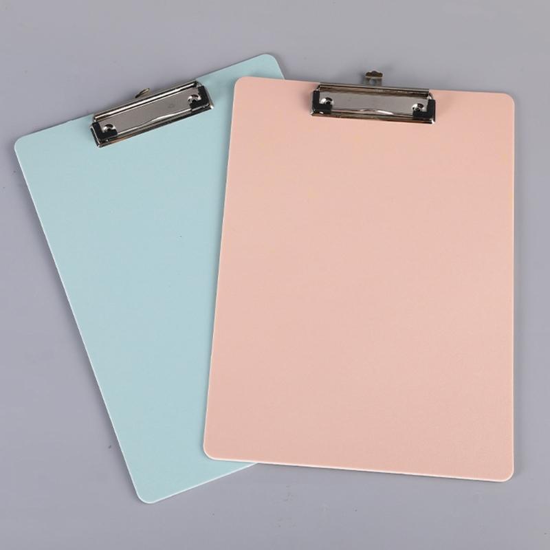 5Pcs Standar Size Clipboard with Retactable Hanging Hook 12x8.6Inch Conference Writing Board for Office School Supplies