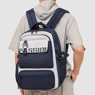 School Bag New High-value Tooling Alphabet Backpack Junior High School Students Lightweight Travel Large-capacity Backpack