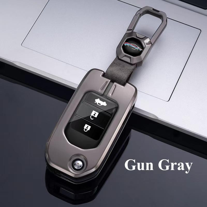 Alloy Zinc Car Remote Key Case Cover Shell For Honda CivicHRV CRV XRV CR-V Crider Odyssey Pilot Fit Accord Protector Accessories