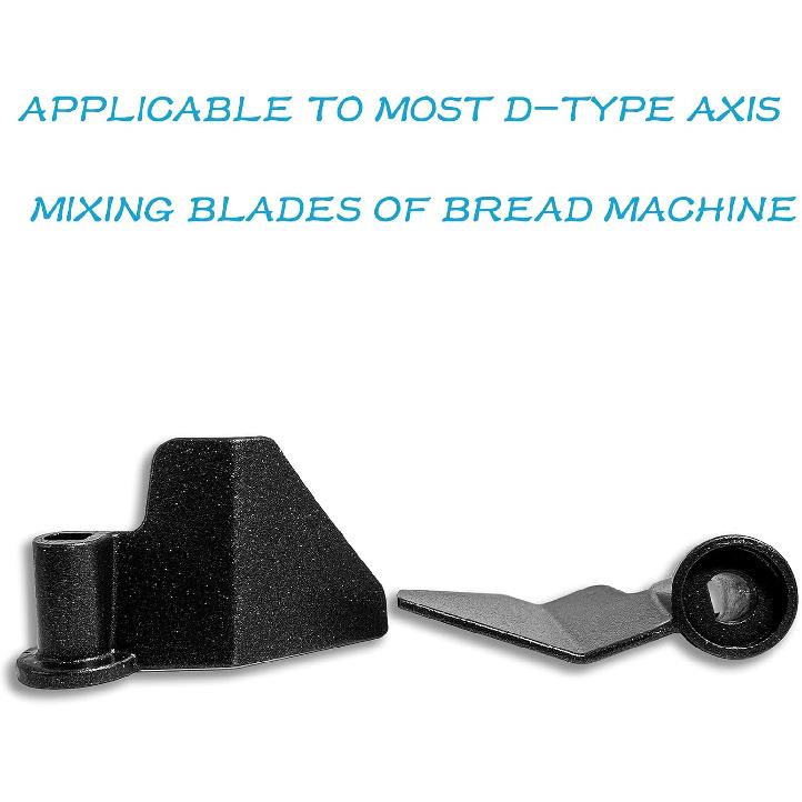 Bread Maker Paddles (Set of 2) Suitable for Hamilton Beach, Elite Gourmet 2lb Bread Makers, Sunbeam Bread Makers, Regal, and Oster Bread Makers