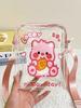 Loopy Cute Mini Transparent Pvc Phone Bag Small Crossbody Purse For Daily Use