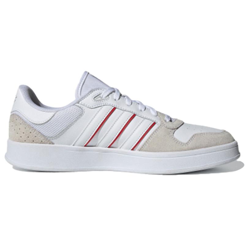 Adidas Breaknet Plus 'White Red' Sneakers FZ3271
