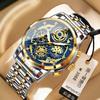 Binbang Men's Watch Casual Multifunctional Waterproof Trend Business Luminous Watch Men's Quartz Watch