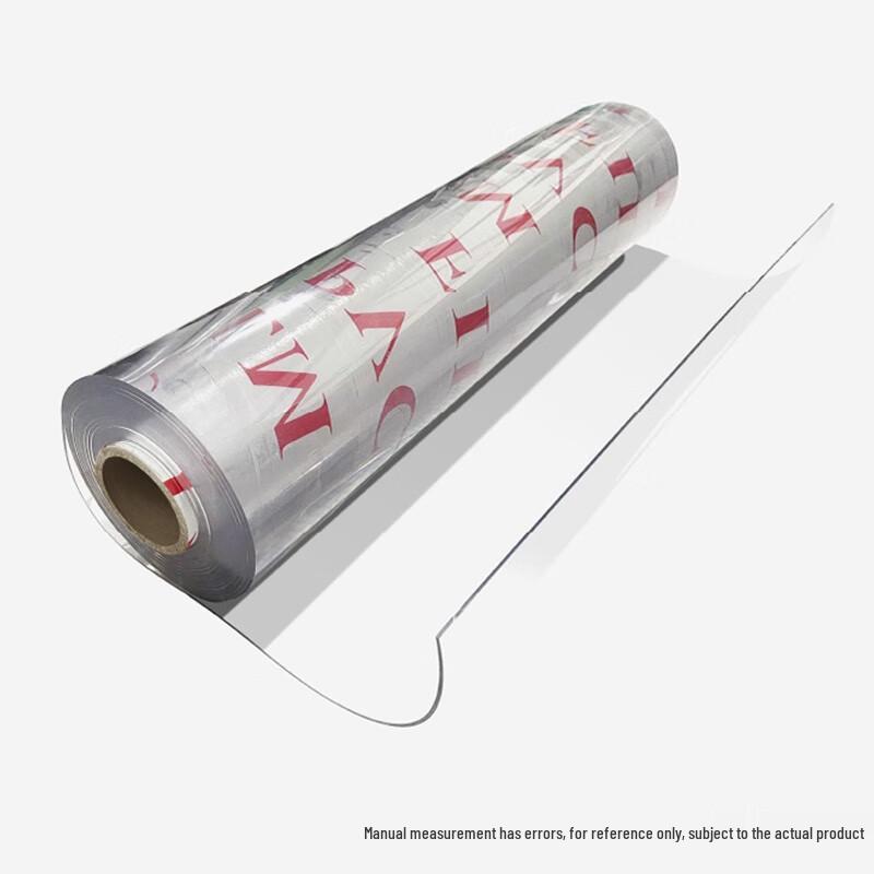 Thickened Clear PVC Soft Glass Protector Film Roll