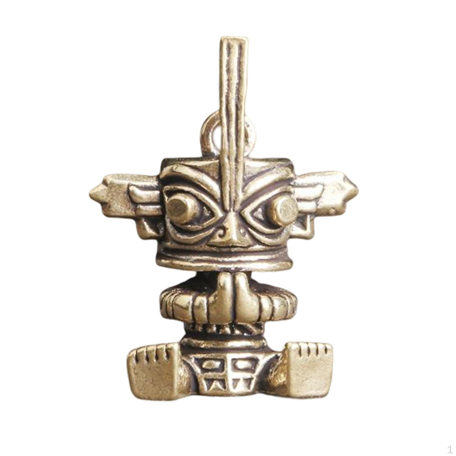 

Key Chain Pendant Sanxingdui Tags Chains DIY for Holiday Option 2