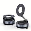 Magnetic Phone Holder Set Includes 1 Holder 1 Magic Ring Cleaning Cloth And Rubber Pad Equipped