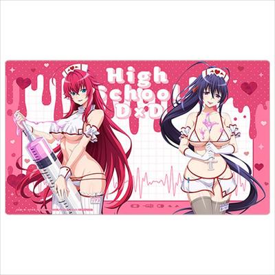 High School DxD HERO Original Rubber Mat Gremory Akeno H350 X W600 X D2mm Key-th (Rias & Himejima/White Nurse) Approx. Polyester/Rubber