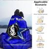 Custom Name Blanket MAVERICKS BASKETBALL TEAM Blanket Bedding Blanket for Travel, Camping, Living Rooms, Offices, Sofas, Fan Christmas Gift