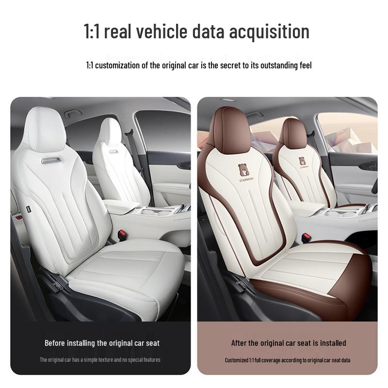 Star Wish Universal All-Season Full Coverage Car Seat Cushion Cover
