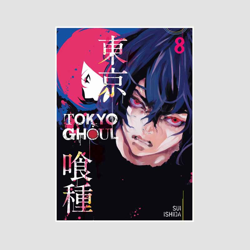 Bílý papír Plakáty a tisky Tokyo Ghoul Klasické japonské anime Nástěnné umění Malba Plakátová nástěnná malba Obrázek Manga Dárek pro fanoušky Pokojová dekorace Domácí dekorace