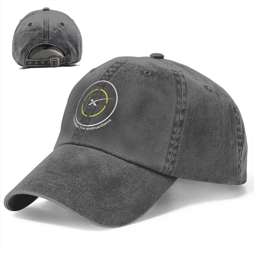 SpaceX Starship Cotton Ponytail Baseball Cap Hats Women Foguete Space X Logo Falcon Heavy Rocket Cap Summer Casual Casquette