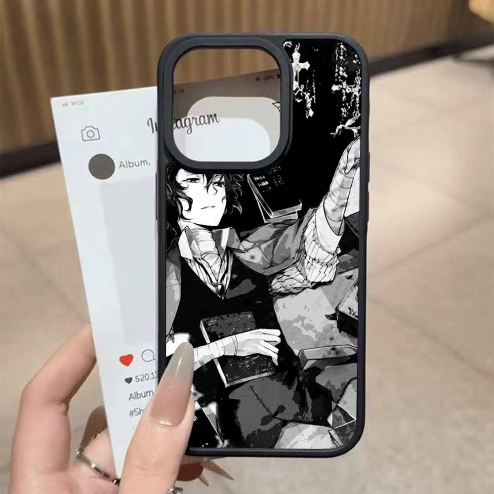 Anime Bungo Stray Dogs Dazai Osamu For iPhone 17 16 Pro Max Air 13 12 Mini 14 15 Plus 11 PC+TPU Back Cover