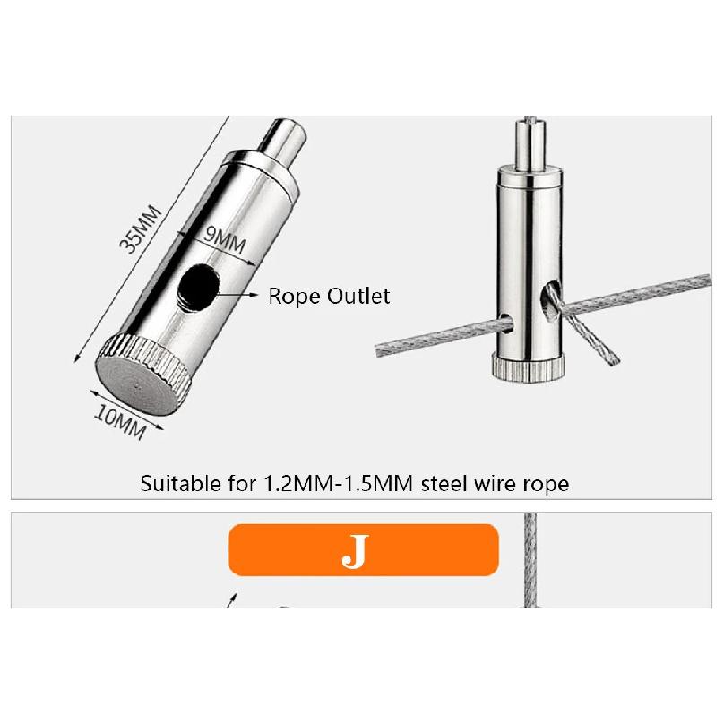 Various Types of Lighting Accessories & Lighting Cable Clamps & Cable Hooks & Pendant Lamp Fixing Accessories & Sling Adjusters