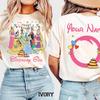 Custom Fairytale Princess Birthday Shirt, Personalized Birthday Girl Tee, Family Trip Tshirt