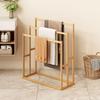 Bamboo Freestanding Towel Rack