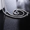 40-60cm Rope Chain 3mm Hot Sale Fashion Cute Women Men Link Necklace Jewelry for Pendant