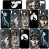 Cover for iPhone 17 16 15 Xiaomi Poco Redmi Note 14 13 12 11 Pro Max X 9 16e Samsung Galaxy S25 S24 S23 OPPO Huawei Stalking Wolf Art Phone Case