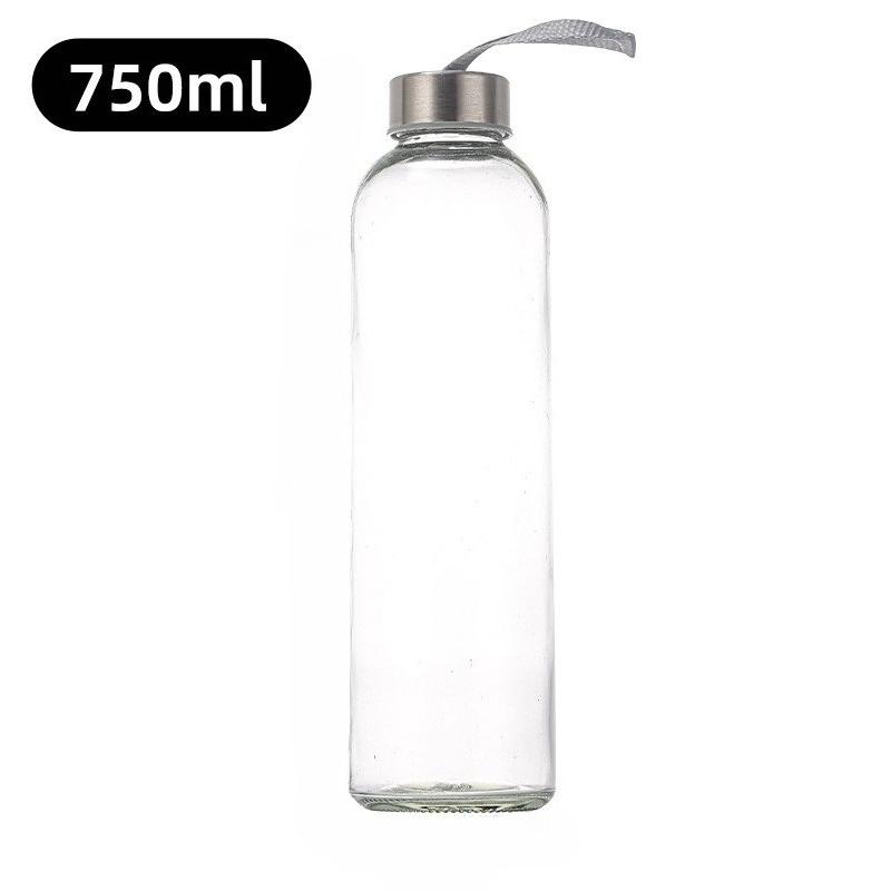 Sports Water Bottles Portable Personalized Outdoor Safety Plastic Drinking Juice Cup Sports Kettle Juice Drinks In A Casual Cup Water Cup With Handle