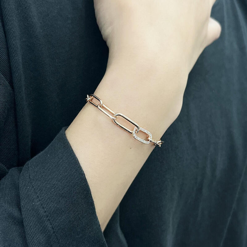 dieuamour 14KGP cleave bracelet