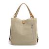 Versatile Canvas Women's Bag: Casual Shoulder, Backpack, Bucket, and Crossbody Styles.