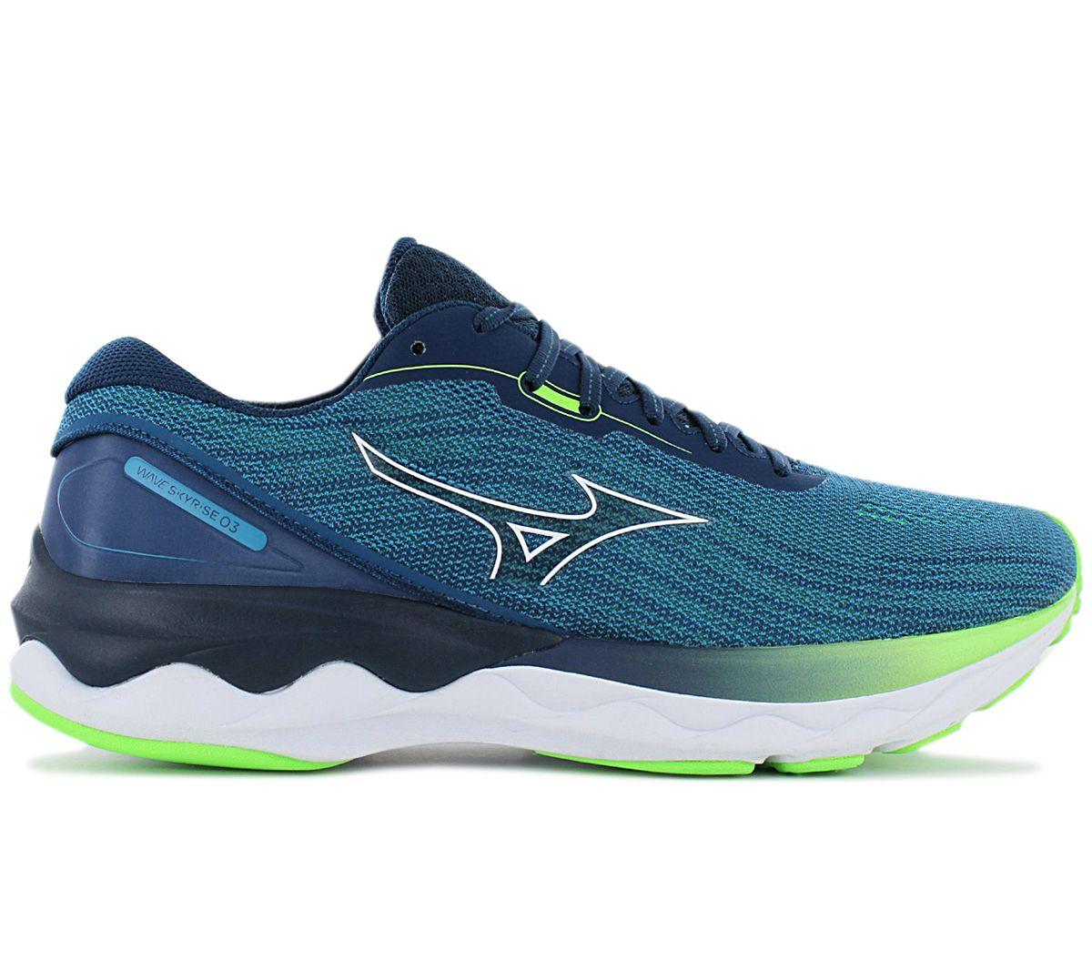 

Mizuno Wave Skyrise 3 - Мужские кроссовки синие J1GC220901 ОРИГИНАЛ