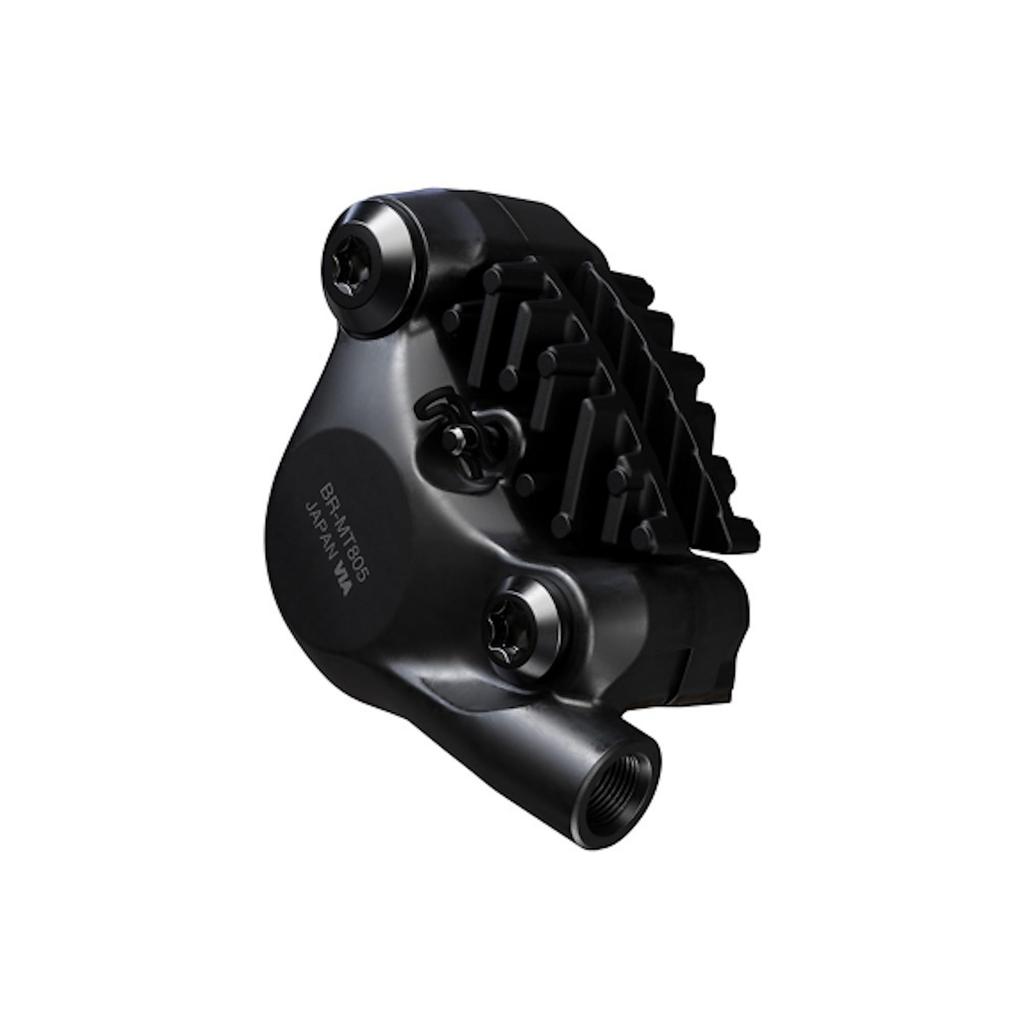 SHIMANO Freno de Disco Hidráulico Flat Mount Trasero IBRMT805RDRX BR-MT805 2-Pistones