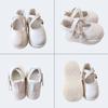 Mimori 14 Doll Shoes, BJD, MSD, MDD, Double Strap, Wide Variety of Doll Shoes (White)