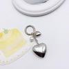 Colorful Heart Keychain Love Shape Bag Charm Pendant Decoration Handmade Jewelry