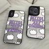 Mirror Phone Case for iPhone 15 11 13 14 for 15 16 Pro Max 12 13 16 Pro Cloud Flower and Animal Cute Style Phone Case