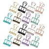 Hollow Dovetail Clip MultiColor Long Tail Binder Clips Paperclip Office Decorative Tool(S )
