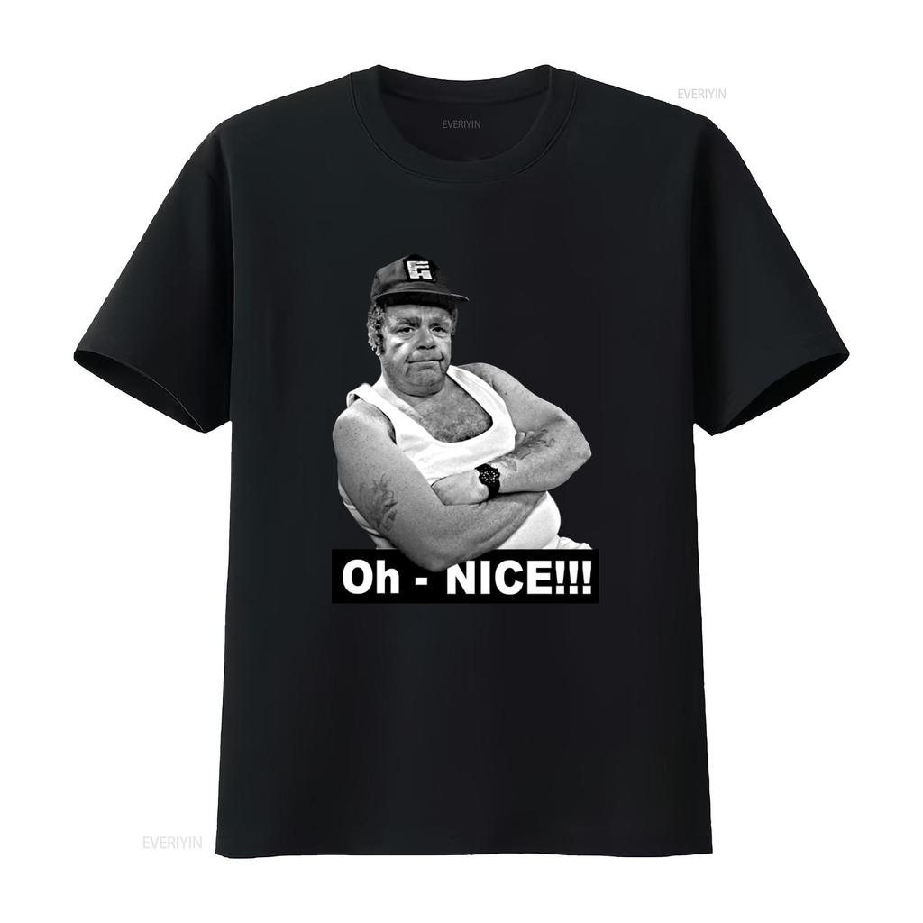 Onslow Keeping Up Appearances Geoffrey Hughes Oh Nice Print T Shirt for Fashion Casual vintage Washed Slightly Stretched