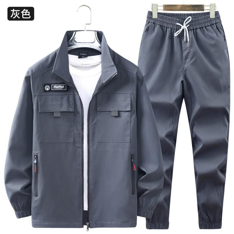 

Elastic Overalls Suit Men s Labor Protection Clothing Factory Women s Training Wear-resistant Camouflage Casual Outdoor 190 Suggestion 180-200 kg