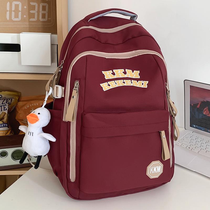 School bag children elementary school students girls junior high school students alphabet backpack college students