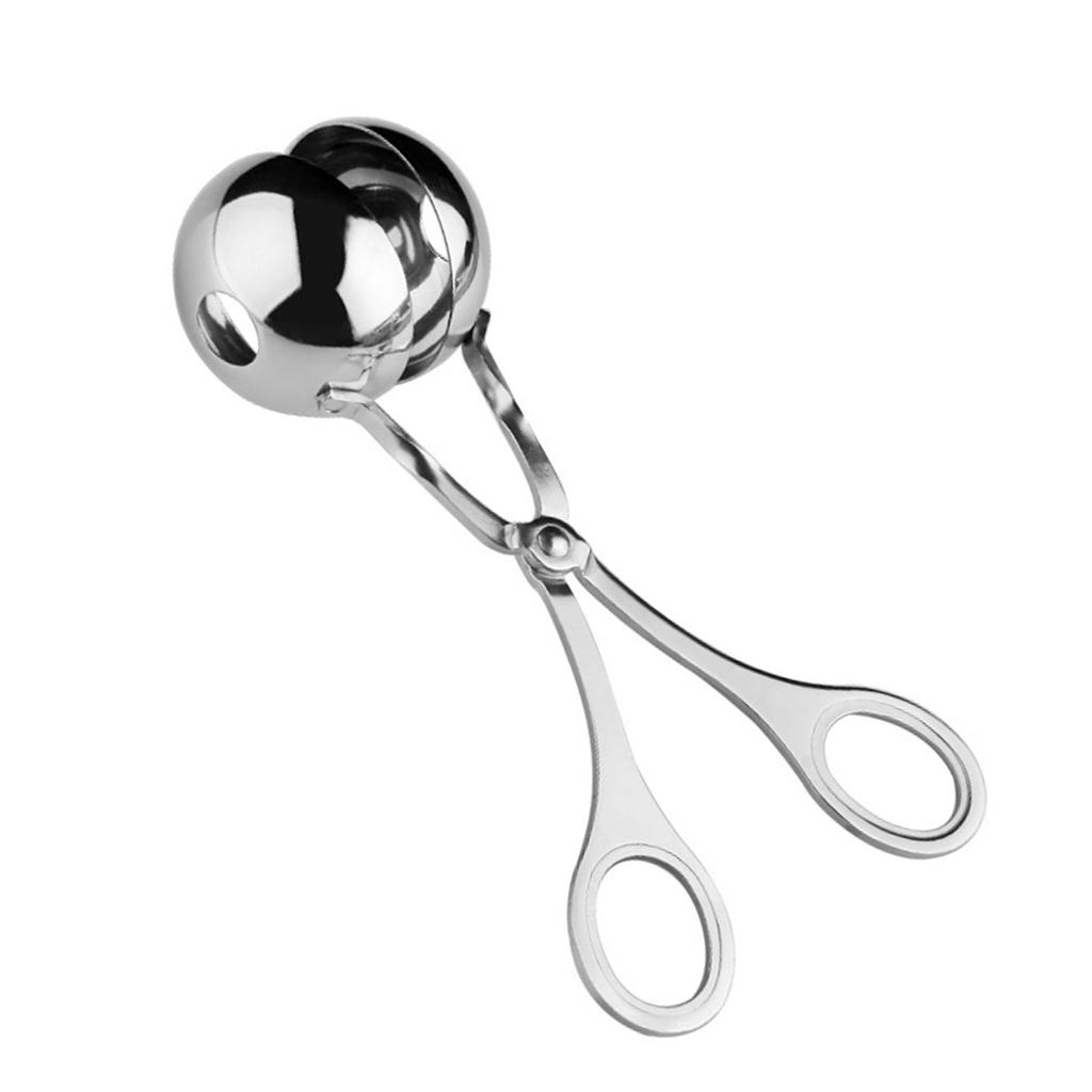 304 Stainless Steel Meatball Maker Comfortable Grip Meat Ball Shaper Practical Kitchen Gadget for Cooking Enthusiasts