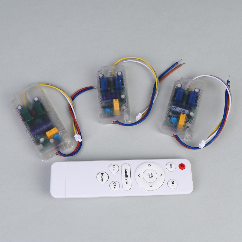 Smart Remote Control Ceiling Light Power Supply Wireless Adjustable Driver for Bedroom Kitchen Indoor Lighting Applications