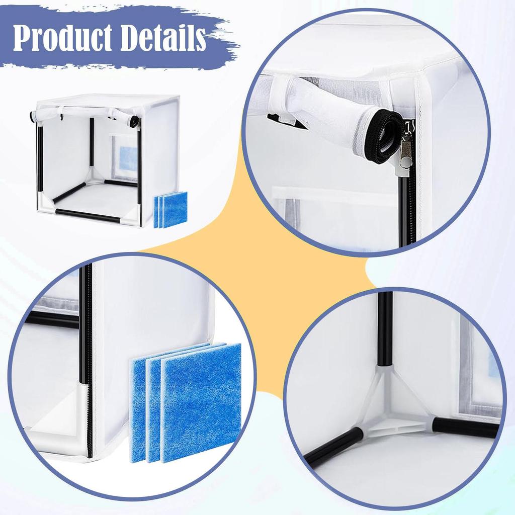 Coating, Portable Painting, Spray Painting Station for Furniture, Toys, Others Article