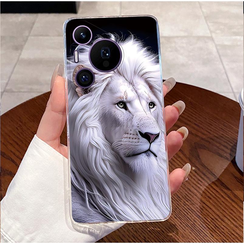 Back Cover For Huawei Pura70 Pura 70 Pro Plus Case Luxury Cute Love Rabbit Funny Pattern Clear Soft Slim TPU Silicone Phone Case