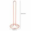 Kitchen Paper Holder/Toilet Paper Stand, Vertical Storage for Rolls and Wraps, Space-Saving, Lightweight, Easy To Clean, Bathroom, Room, Bedroom, Hote