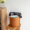 AXCIS Shaker Shaker Trash Can with Natural Wood Storage Handmade Dustbin, Box, Lid, Box,