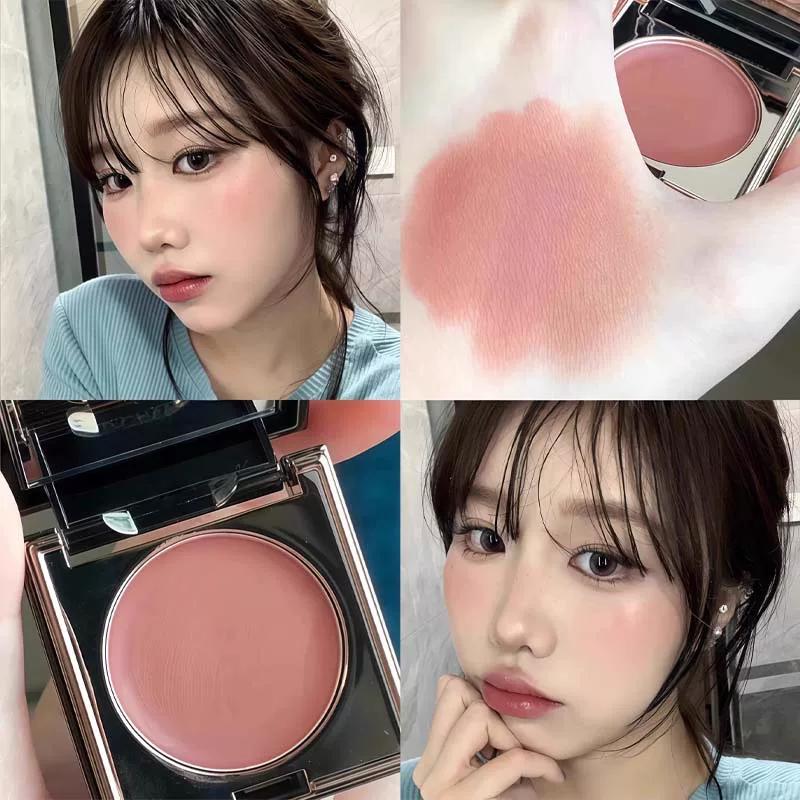 Internet Celebrity's Same Style Multi-Purpose Cream Blush for Daily Light Makeup, Highlighter, Contouring, Three-In-One Blush, 2026 New Hot Item