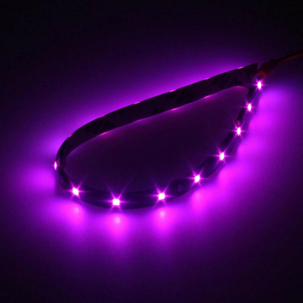 Yeni 15 LED 30 Cm Araba Motorlu Taşıt Esnek Su Geçirmez Şerit Işık 12 V-LED Şeri - Foto 11