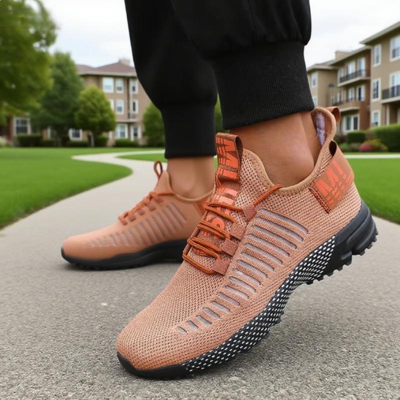 Men'S Athletic Shoes Breathable Mesh Lightweight Running Sneakers Stylish Casual Sport Footwear Designer Shoes Men