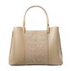 Mother'S Day Gift Embroidered Beige Large-Capacity Handbag Women'S Mother Bag Atmospheric High-End Messenger Women'S Bag