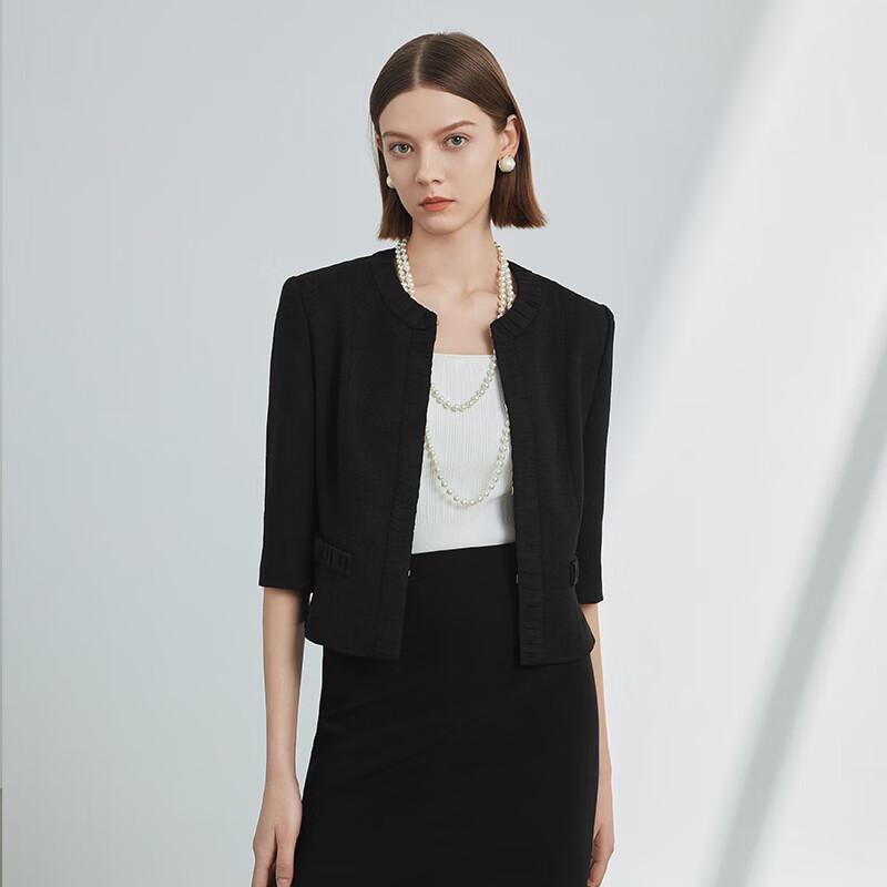 

LANGZI Elegant French Retro Short Jacket M