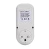 1pc 16A Metering Socket 220V Dual Digital Display Overvoltage/undervoltage Protector For Household Appliances