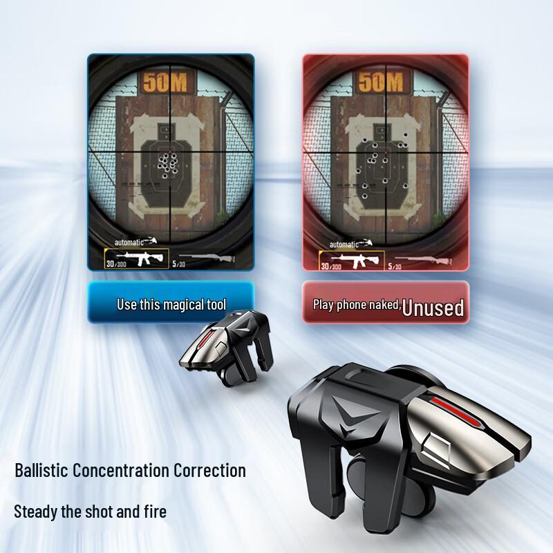 6-Finger Mobile Gaming Trigger