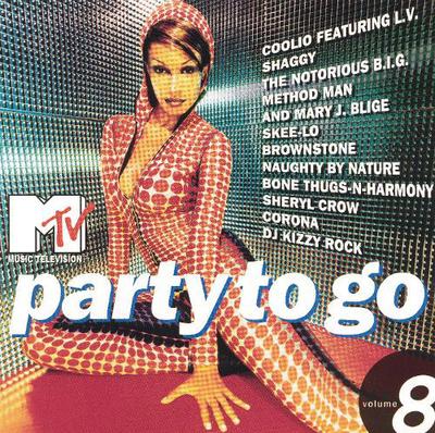 CD VARIOUS - MTV Party To Go Volume 8 TBCD1139 Tommy Boy 1995 US Dance & Electronica Used
