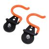 2Pcs Magnet Garage Hooks Heavy Duty Steel Strong Large for Power Drill Tools Hose Pegboard Workshop Storage Holder for